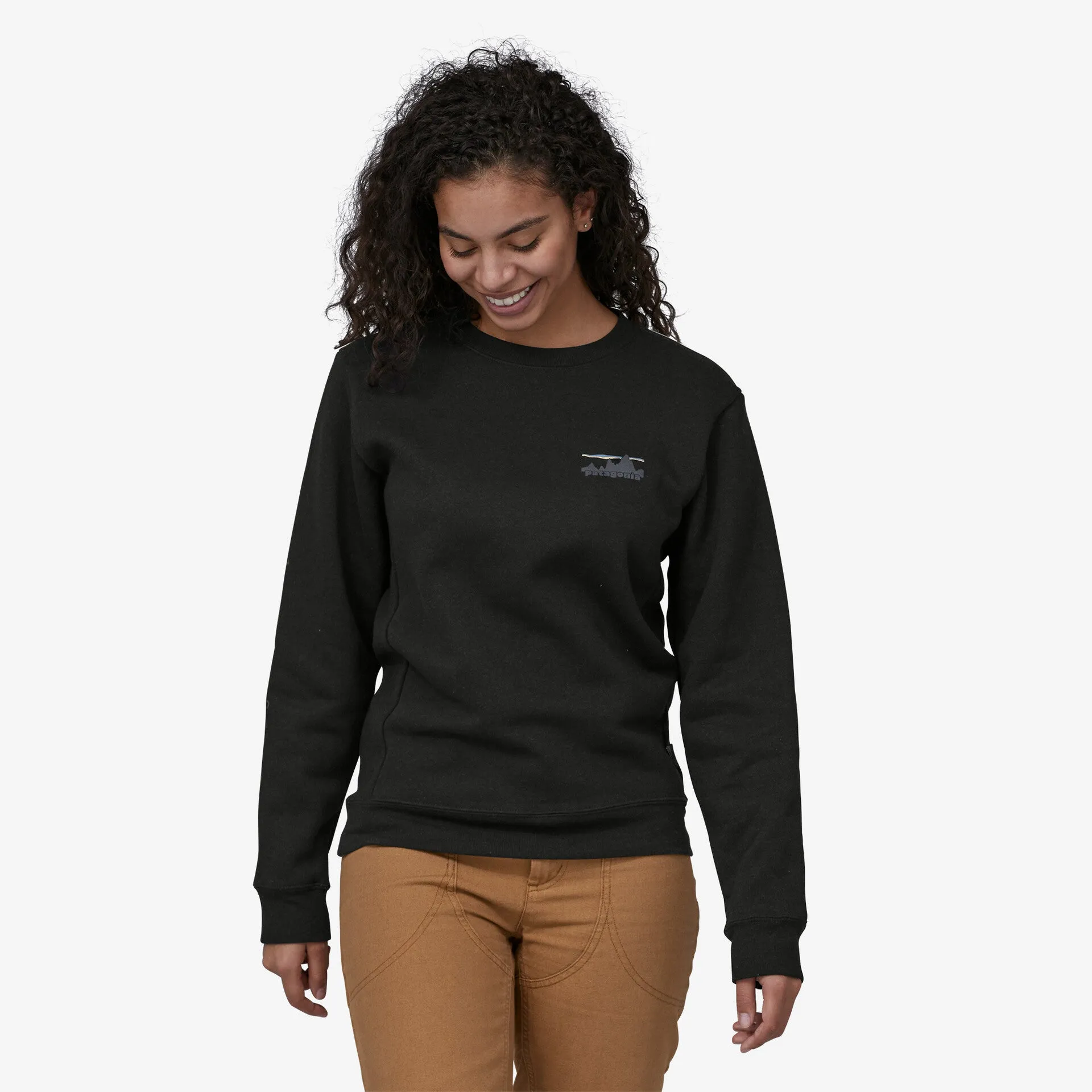73 Skyline Uprisal Crew Patagonia Sweatshirt, Dried Mango