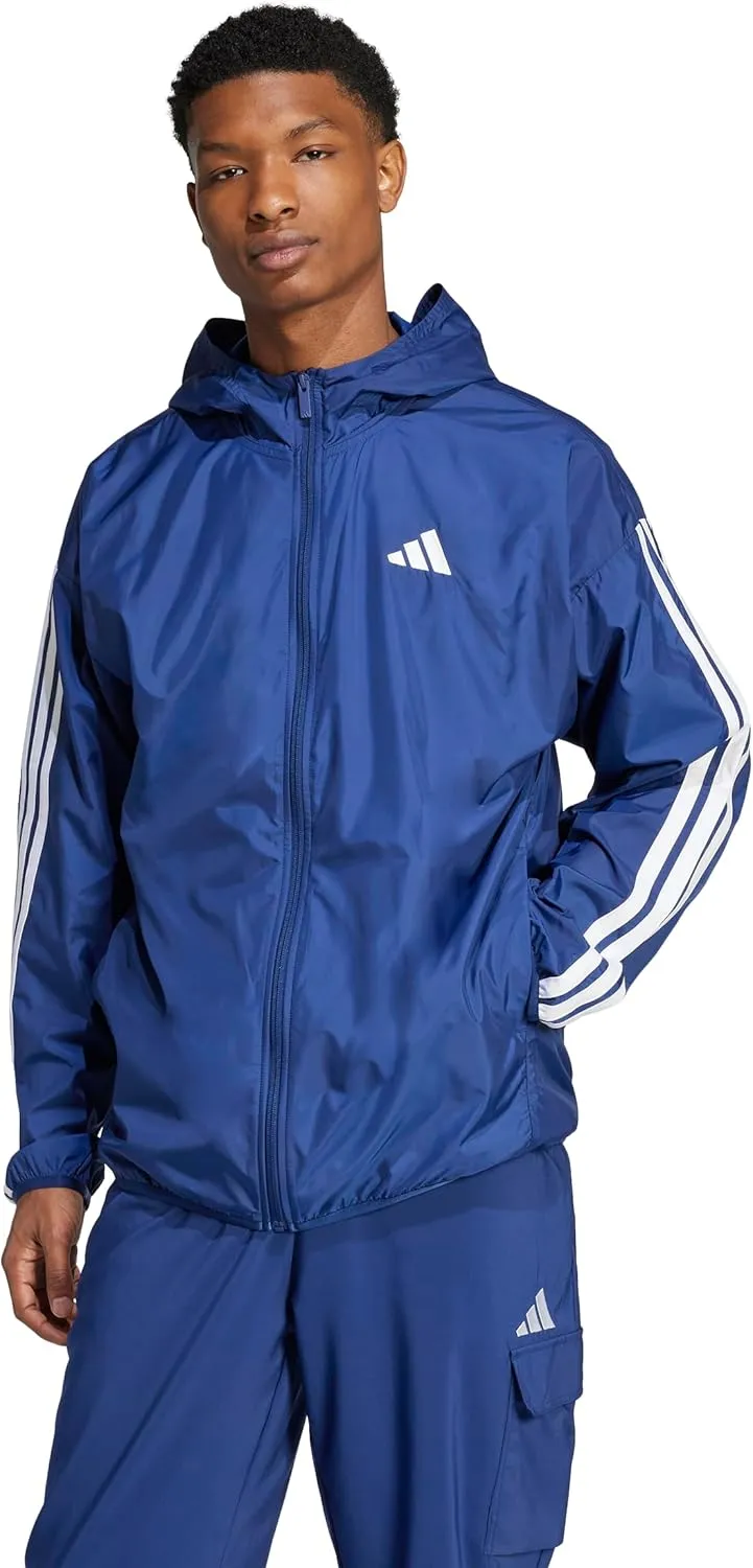 adidas Men's Essentials 3-Stripes Windbreaker
