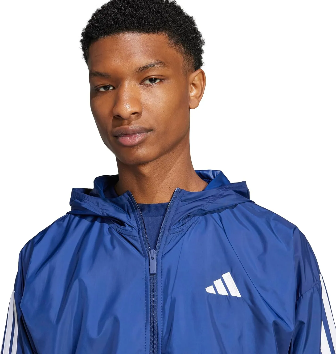 adidas Men's Essentials 3-Stripes Windbreaker