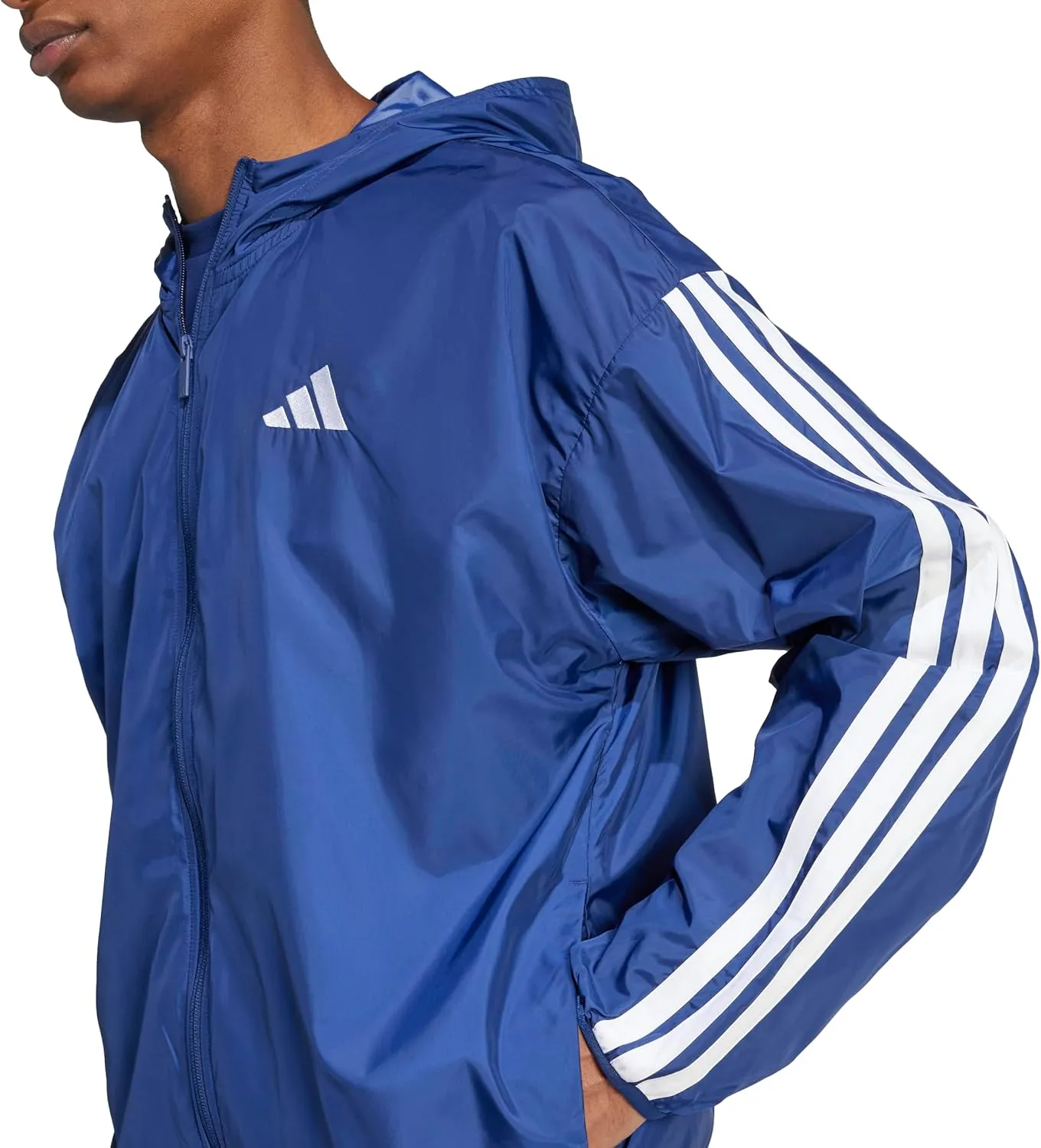 adidas Men's Essentials 3-Stripes Windbreaker