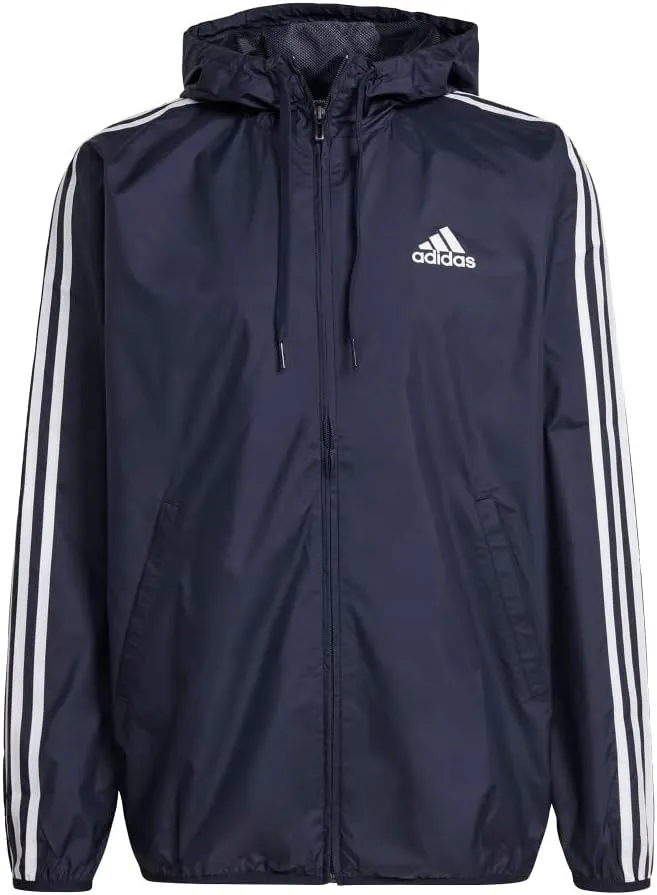 adidas Men's Essentials 3-Stripes Windbreaker
