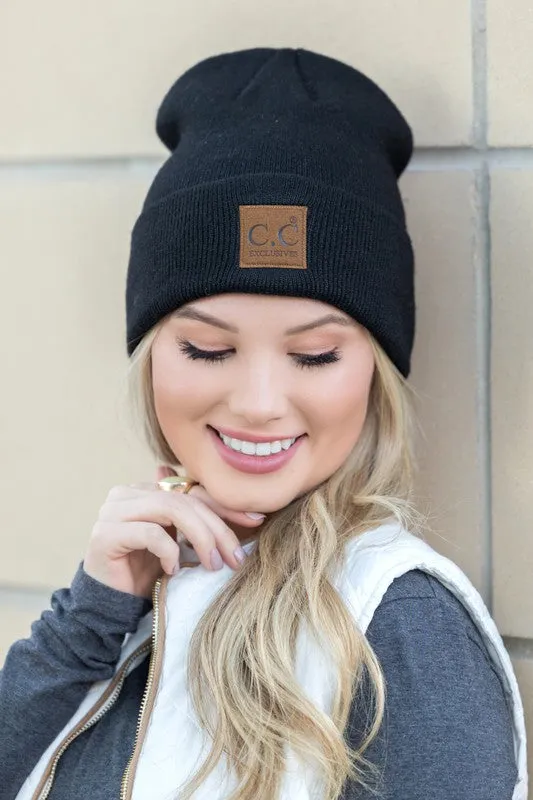 Aili's Corner Heathered Boyfriend Beanie