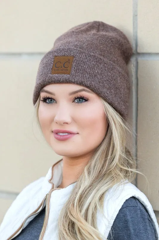 Aili's Corner Heathered Boyfriend Beanie