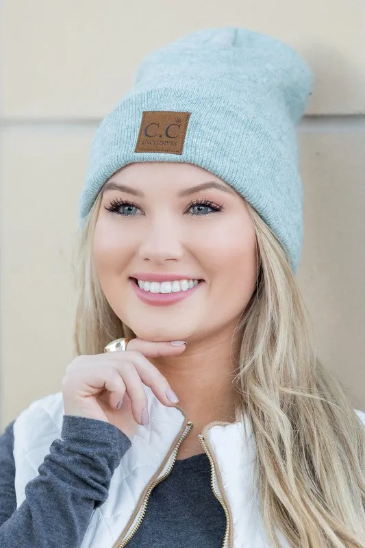 Aili's Corner Heathered Boyfriend Beanie