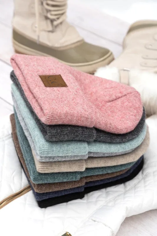 Aili's Corner Heathered Boyfriend Beanie