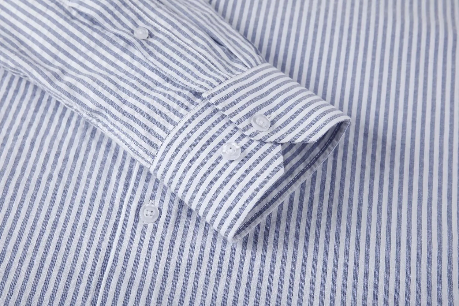 Alex Vando Mens Seersucker Dress Shirts Striped Business Casual Cotton Shirts for Men