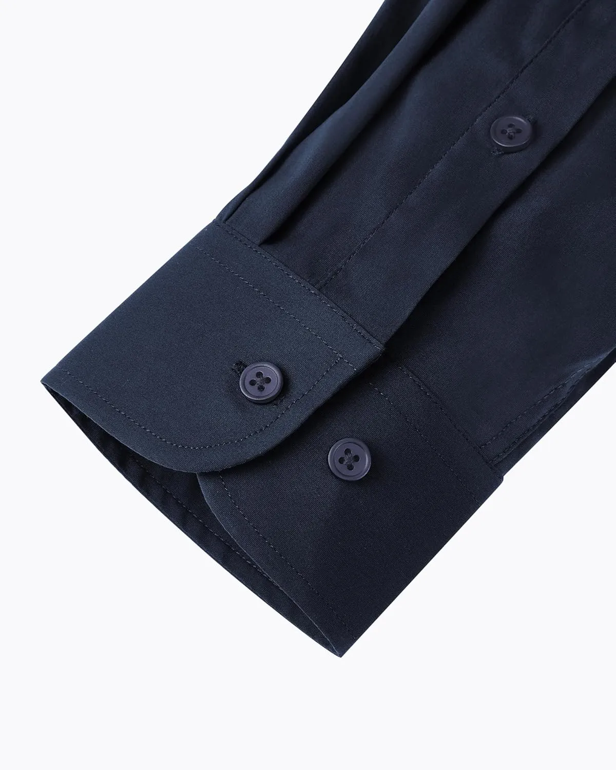 Alimens & Gentle Men's Dress Shirts Long Sleeve Wrinkle-Resistant Solid Stretch Button Down Shirt
