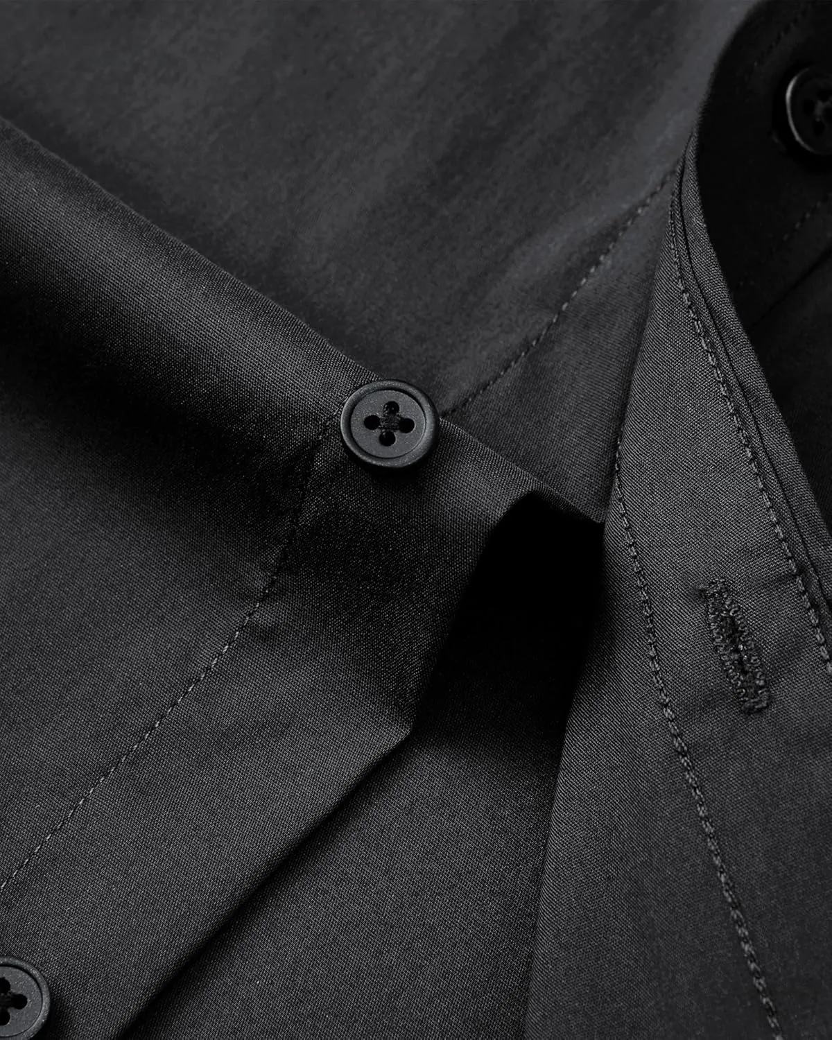 Alimens & Gentle Men's Dress Shirts Long Sleeve Wrinkle-Resistant Solid Stretch Button Down Shirt