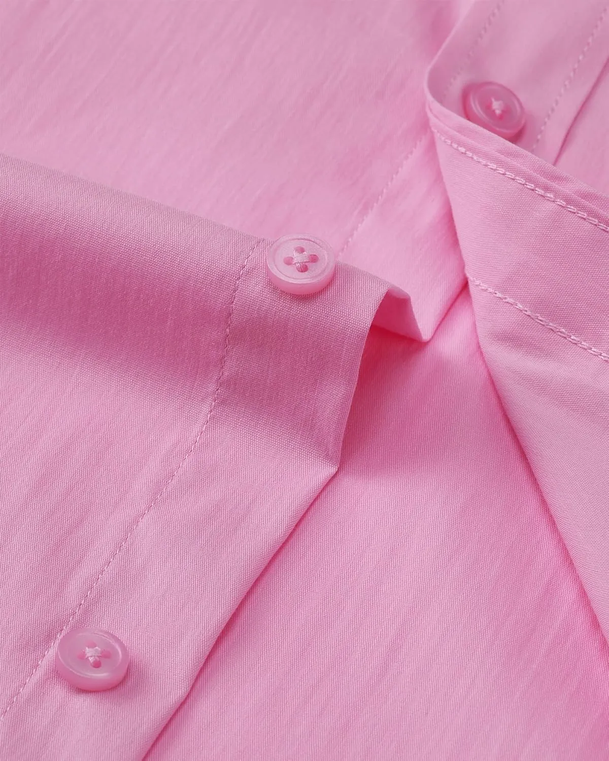 Alimens & Gentle Men's Dress Shirts Long Sleeve Wrinkle-Resistant Solid Stretch Button Down Shirt