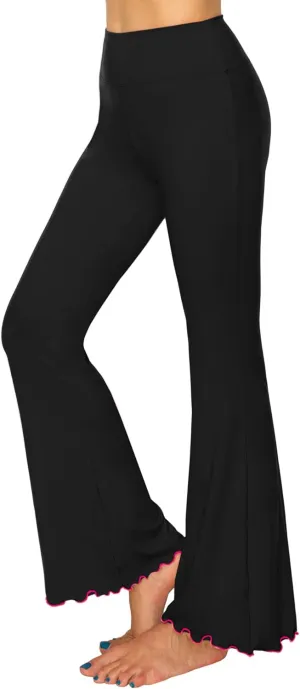 ALWAYS Palazzo Pants for Women - Casual Flowy Wide Leg Lounge Pants