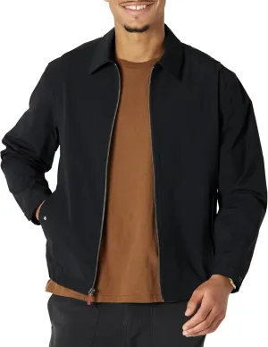 Amazon Essentials Men's Relaxed-Fit Lightweight Stretch Zip-Up Bomber Jacket
