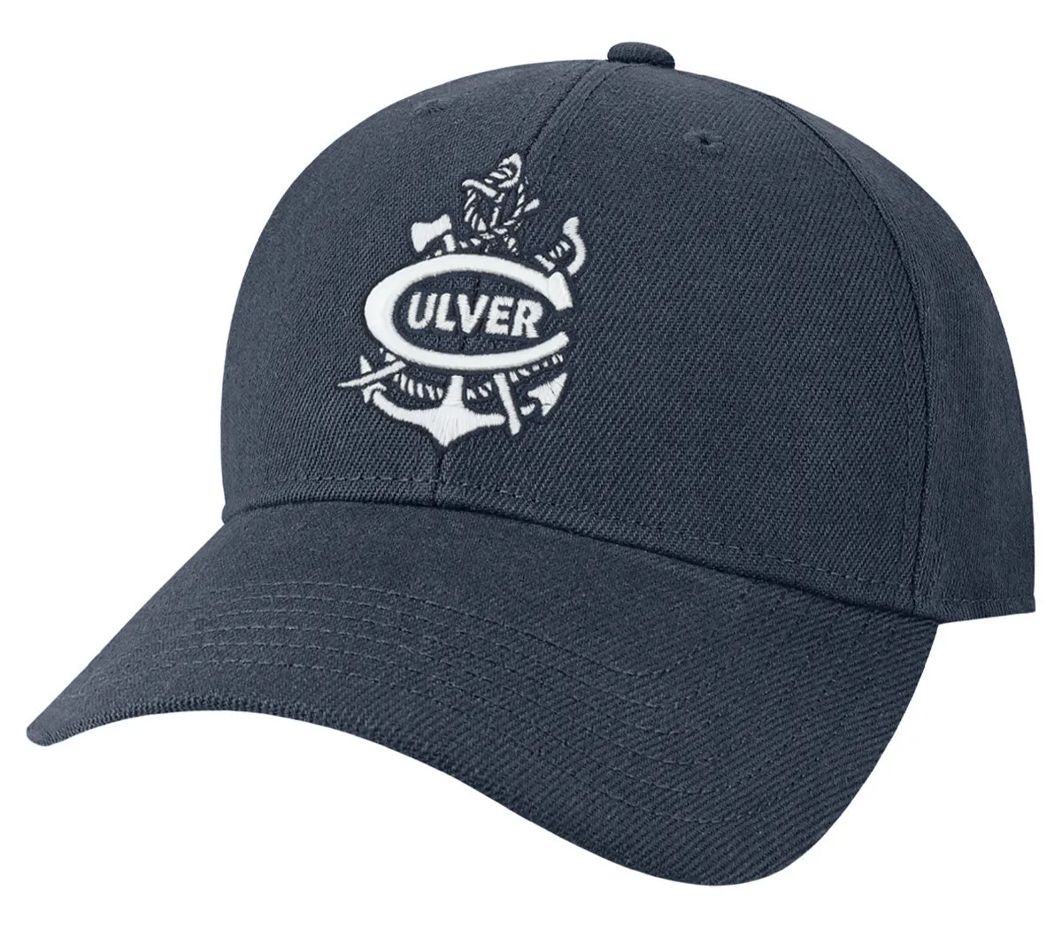 Anchor Serge Stretch Fit Hat - Navy