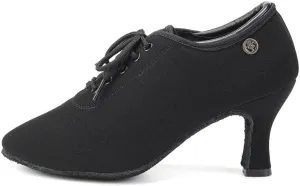 AOQUNFS Women Latin Ballroom Dance Shoes Lace-up Modern Salsa Practice Dance Shoes,Model ZYX305