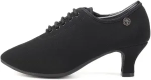 AOQUNFS Women Latin Ballroom Dance Shoes Lace-up Modern Salsa Practice Dance Shoes,Model ZYX305