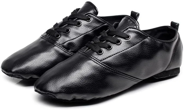 AOQUNFS Women's Jazz Dance Shoes Split Sole Practice Dance Shoes for Girls,Model TJ-JS