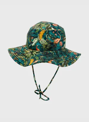 Aqua Blu Baby Boys Lycra Bucket Hat - Ladybird