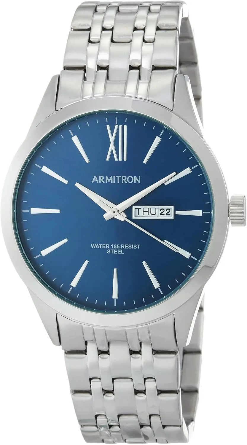 Armitron Men's Day-Date Function Bracelet Watch, 20-5491