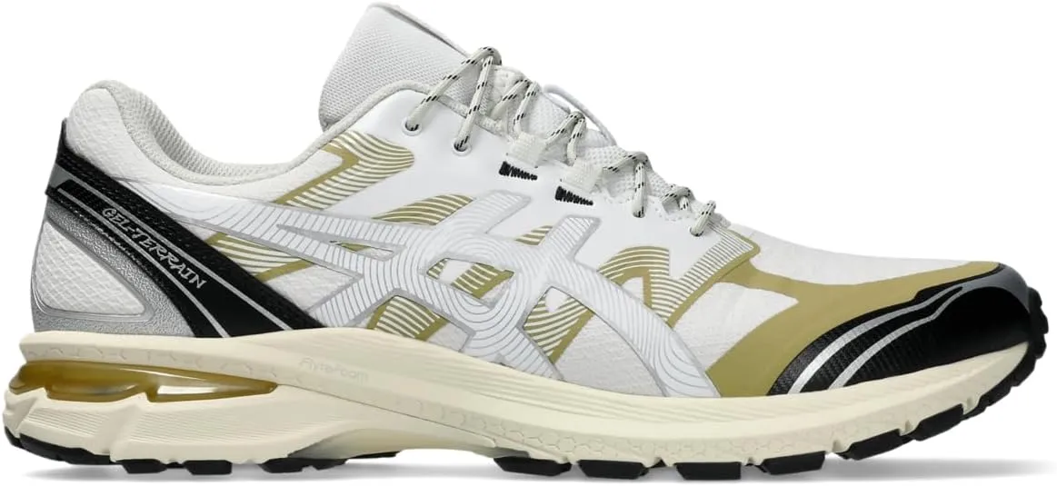 Asics Unisex Gel-Terrain Sportstyle Shoes, 13, White/Lake Grey
