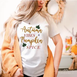Autumn Vibes & Pumpkin Spice Cut File