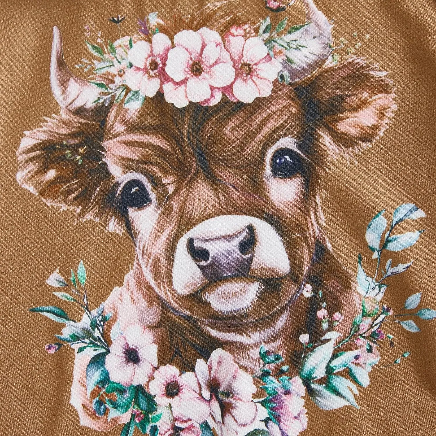 Baby Girl Summer Outfit Highland Cow/Bow Boots Print Tassels T shirt   Shorts   Headband Infant Clothing Set