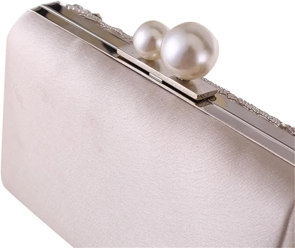 Beaded Bag Clutch Bag Hundred Evening Party Bag Evening Dress Bag Small Square Bag(E)