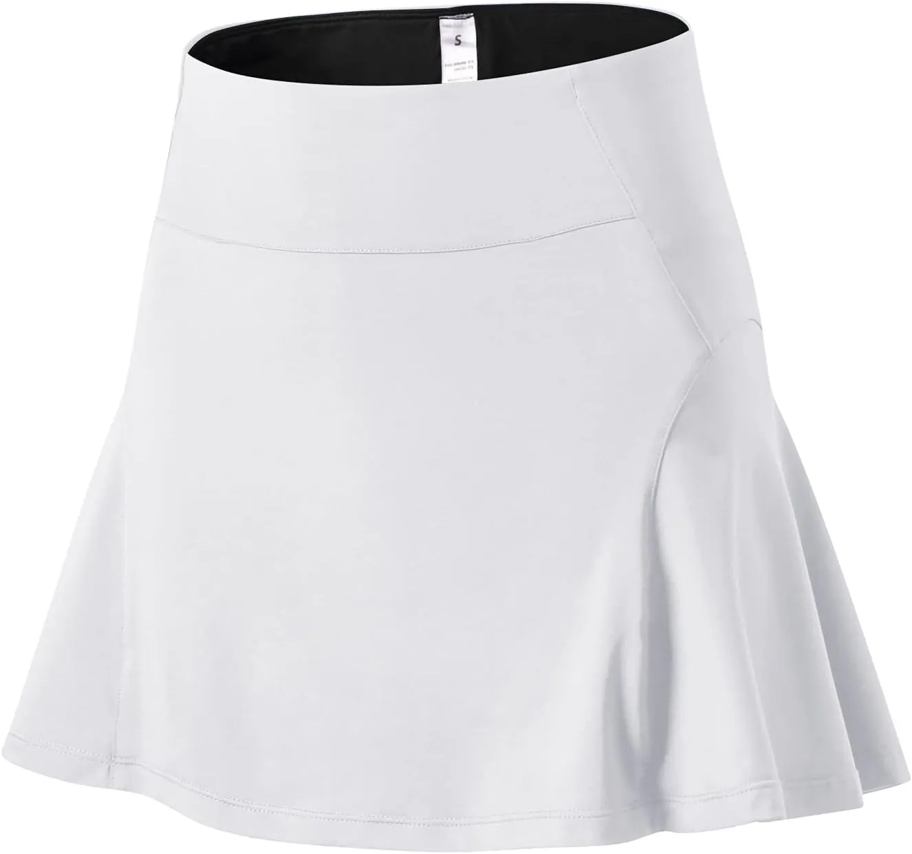Big Girl's High Waist Golf Skirt Womens Pleated Running Tennis Athletic Skort