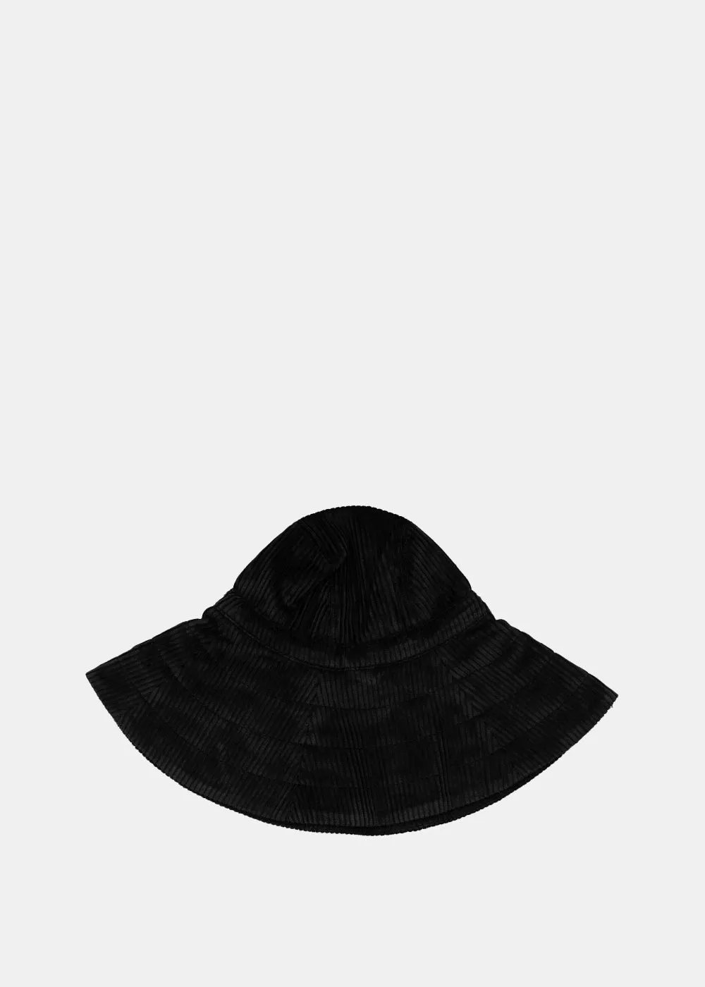 Black Anna Cotton Corduroy Hat
