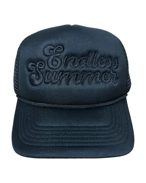 Black Endless Summer Trucker Hat