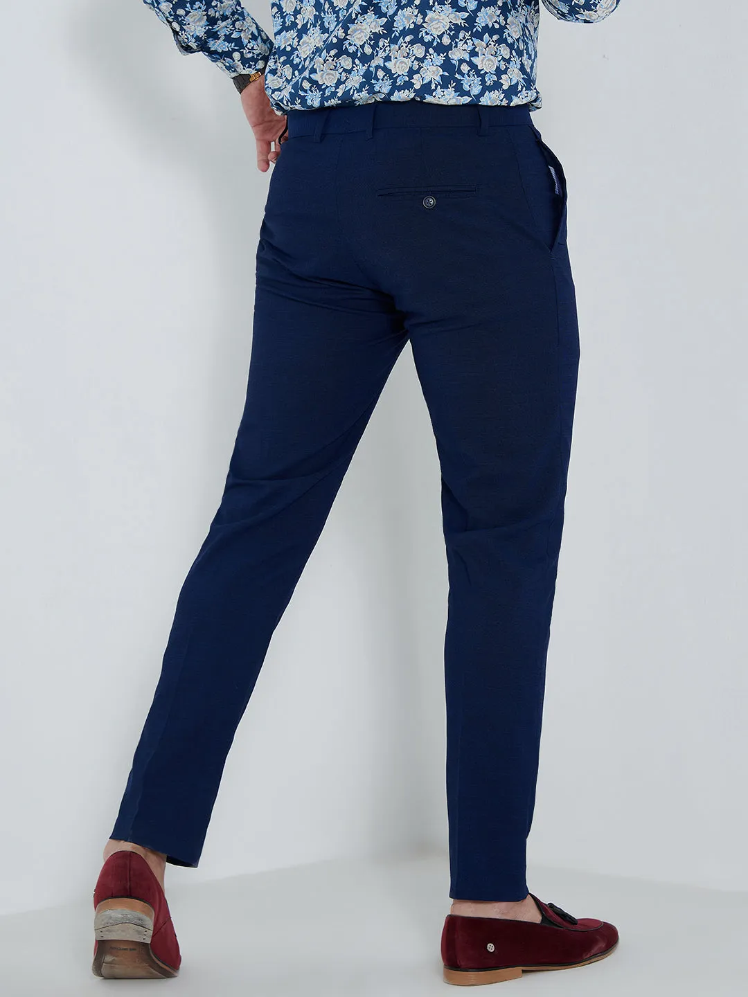 Blue Fence Trouser