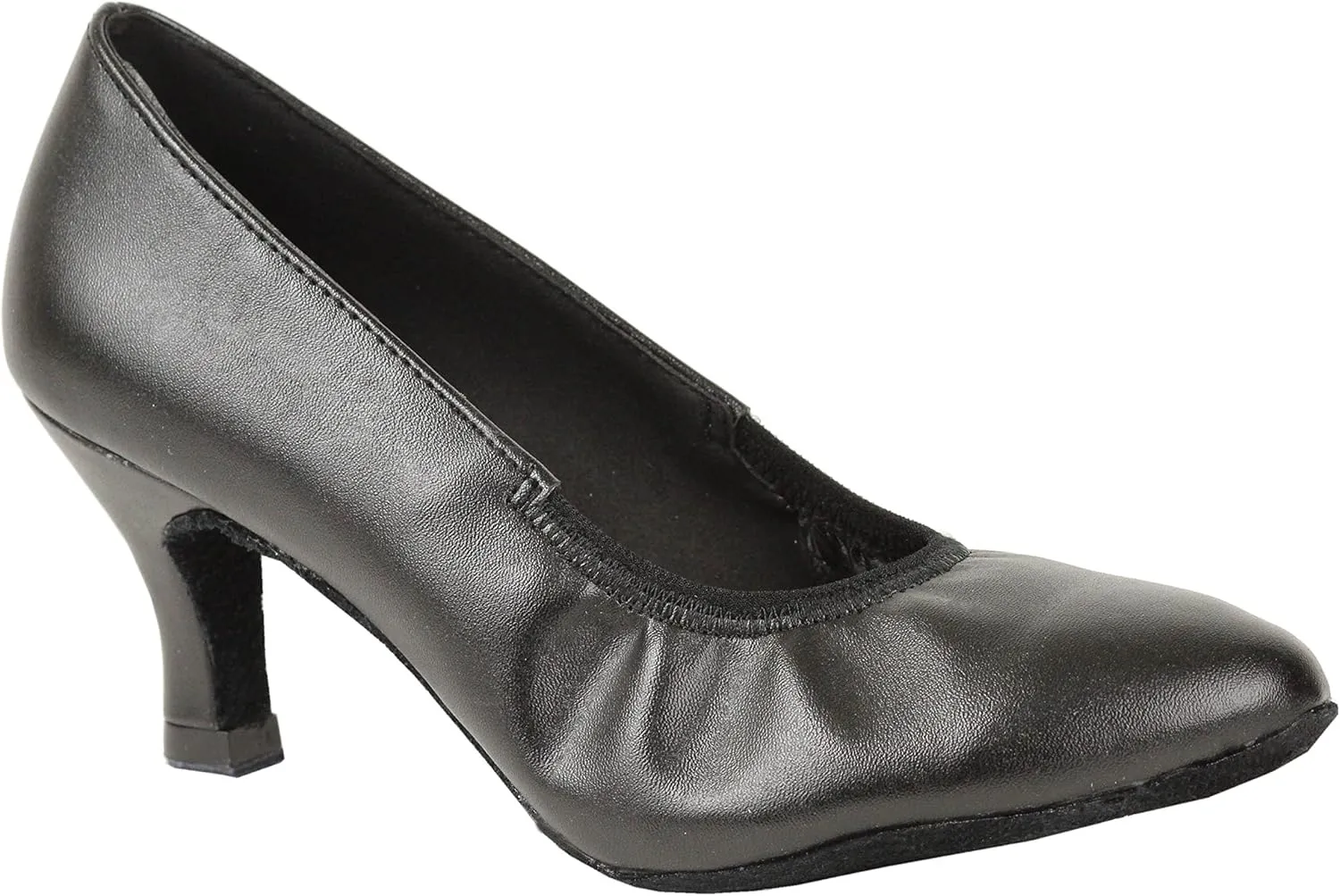 BlueBell Shoes Handmade Women's Ballroom Salsa Wedding Competition Dance Shoes Stacey 2.5" Heel - Black