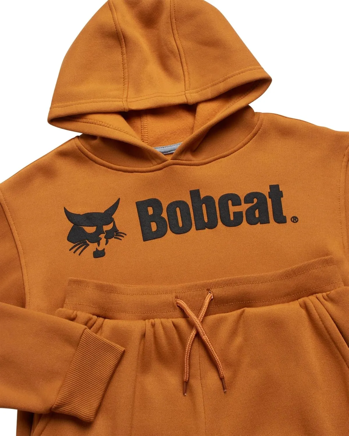 Bobcat Boys' Sweatsuit Set - 2 Piece Fleece Hoodie Sweatshirt and Cargo Jogger Pants - Active Matching Sets for Boys (8-18)