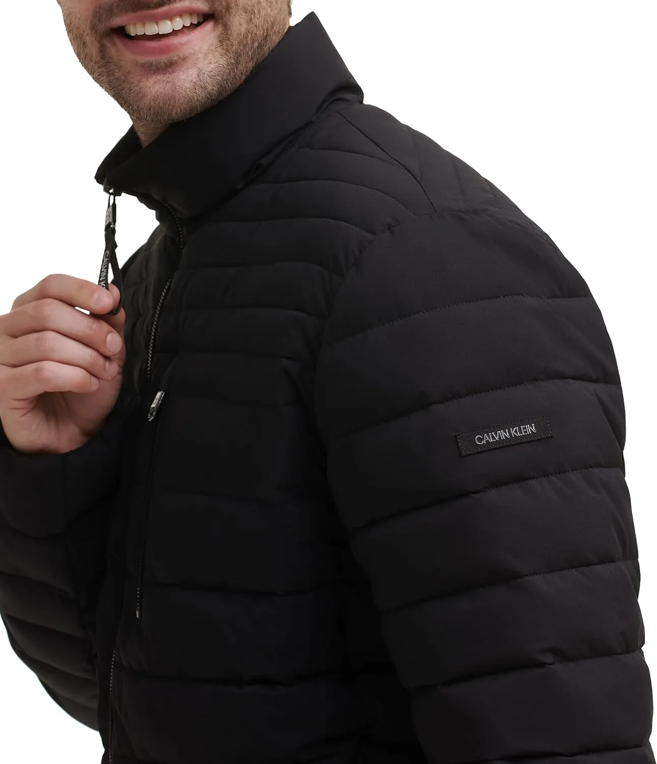 Calvin Klein Men's Full Zip Down Puffer Coat