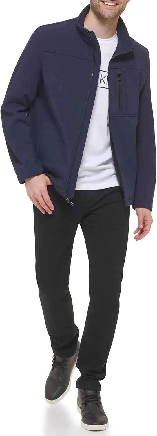 Calvin Klein Men's Water Resistant, Windbreaker Jackets for Men (Standard and Big and Tall)