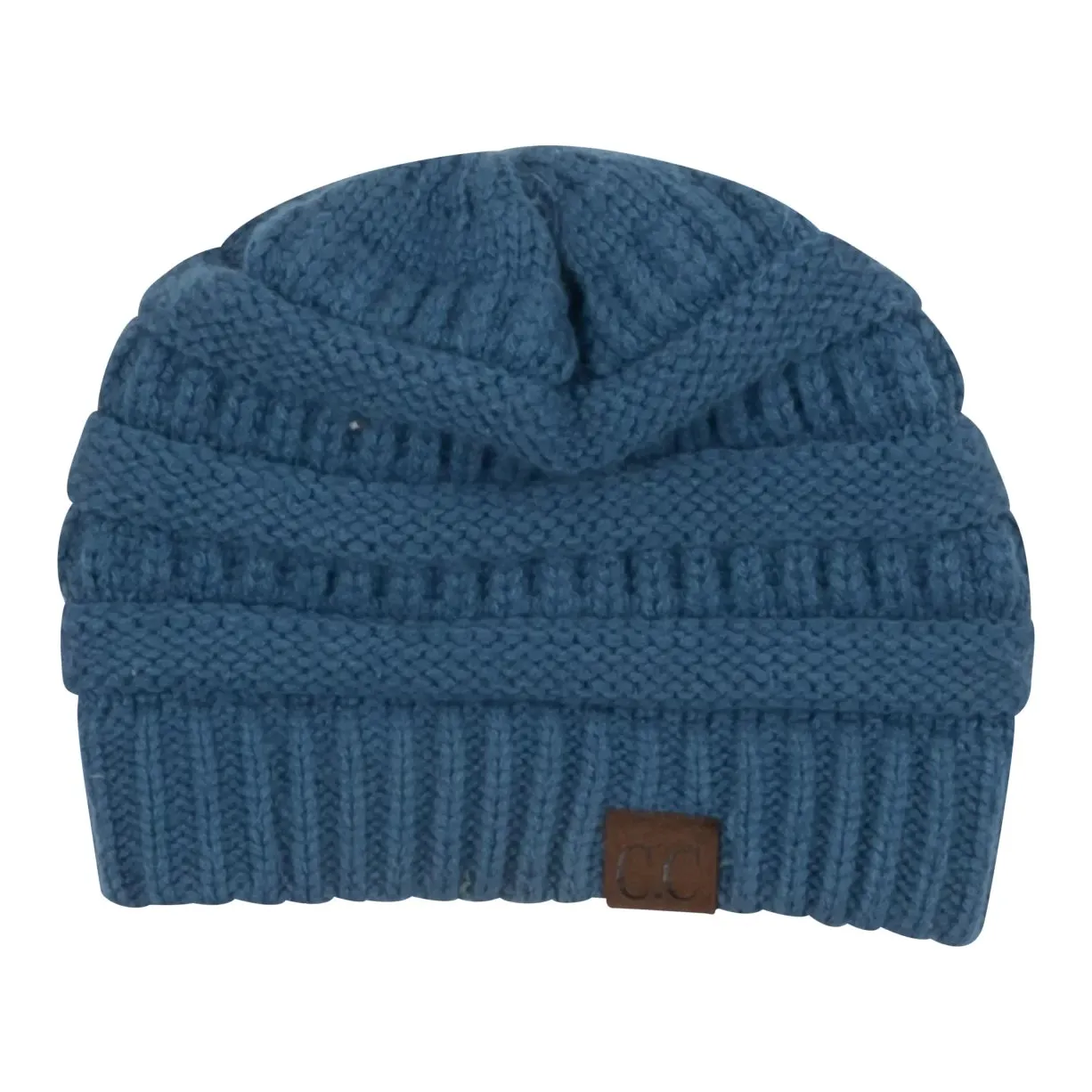 C.C Thick Soft Knit Beanie - Women's