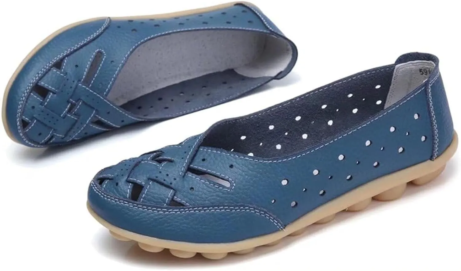 Closed Toe Sandals Women Hollow Comfortable Flats Dressy Wide Width Walking Shoes Outdoor Casual Beach Slide Slippers
