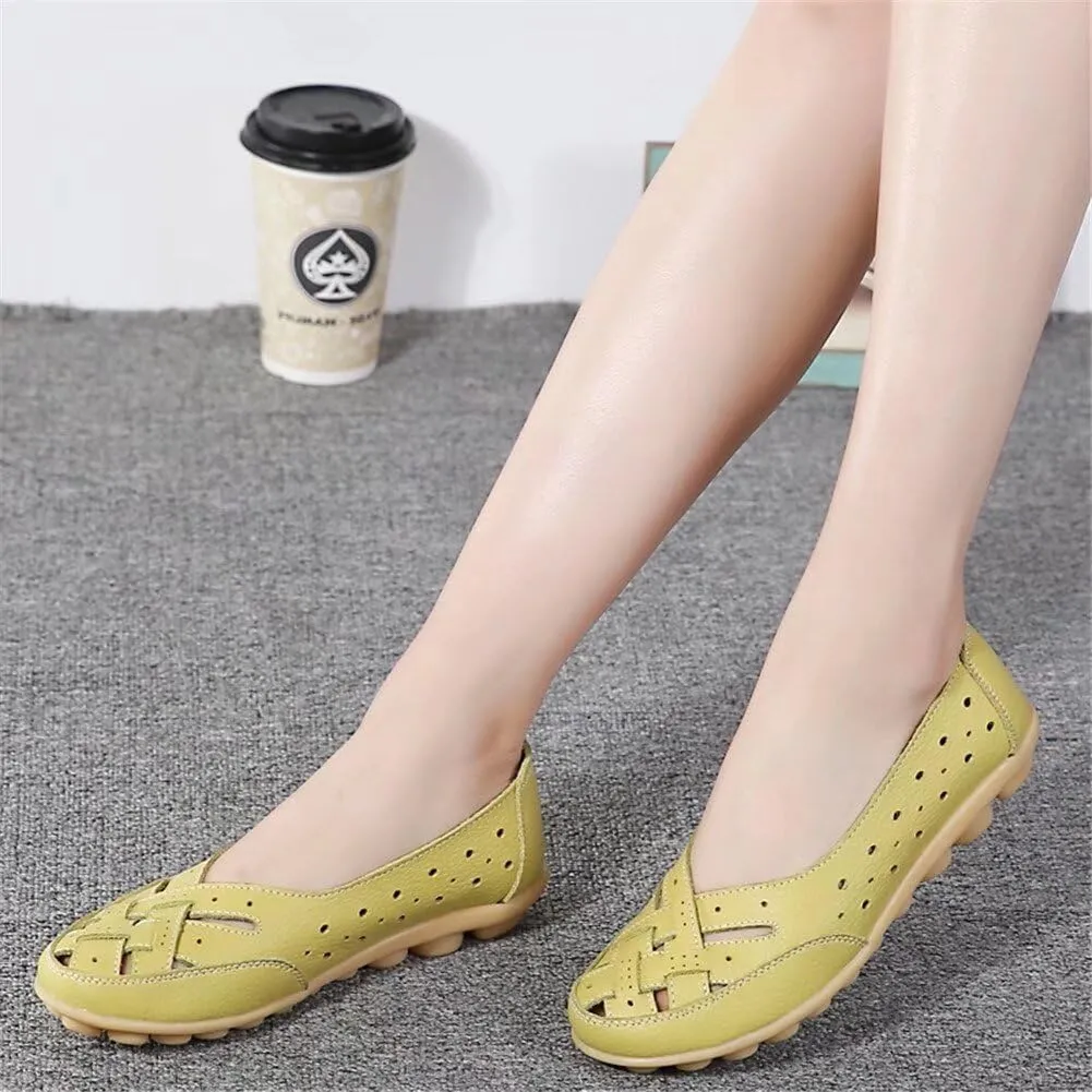 Closed Toe Sandals Women Hollow Comfortable Flats Dressy Wide Width Walking Shoes Outdoor Casual Beach Slide Slippers