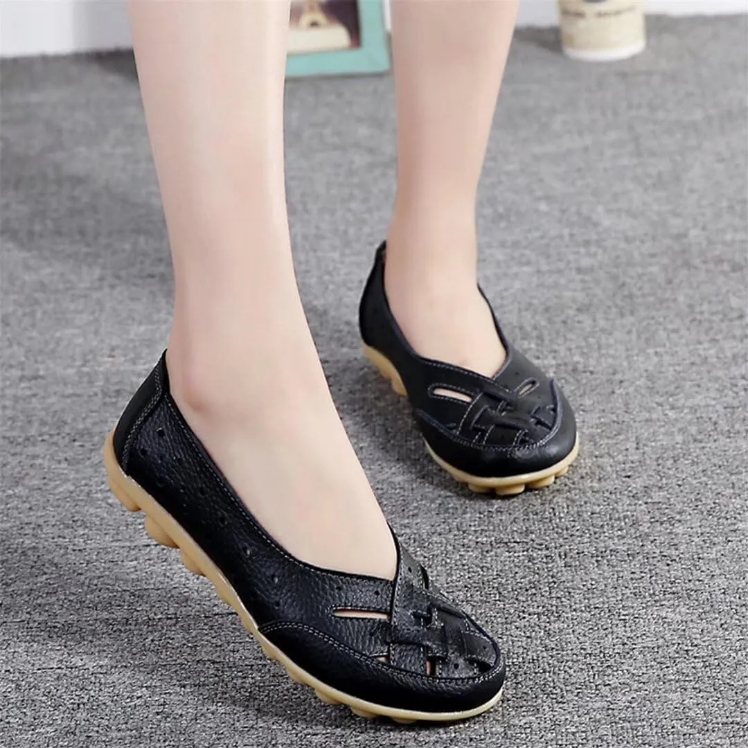 Closed Toe Sandals Women Hollow Comfortable Flats Dressy Wide Width Walking Shoes Outdoor Casual Beach Slide Slippers