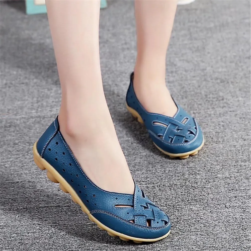 Closed Toe Sandals Women Hollow Comfortable Flats Dressy Wide Width Walking Shoes Outdoor Casual Beach Slide Slippers