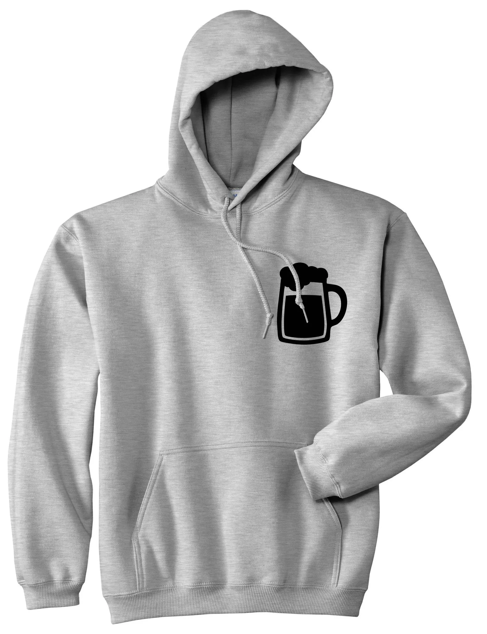 Cold Beer Mug Pint Tap Pullover Hoodie Hoody
