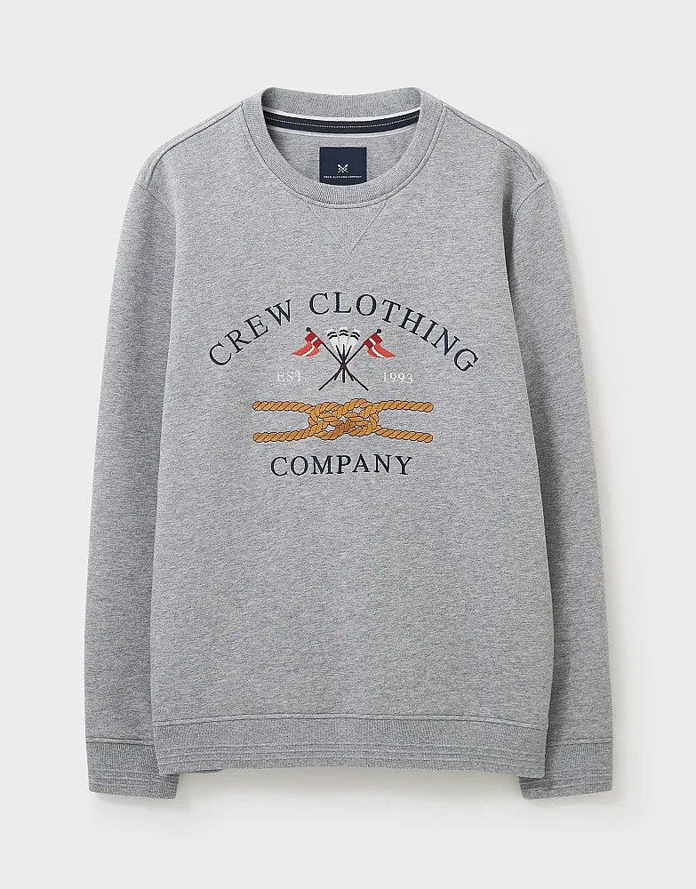 Crew Clothing Wobridge Graphic Crew Neck Sweatshirt