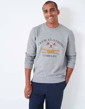 Crew Clothing Wobridge Graphic Crew Neck Sweatshirt