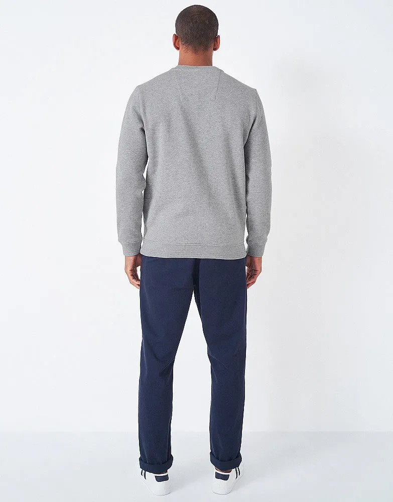 Crew Clothing Wobridge Graphic Crew Neck Sweatshirt