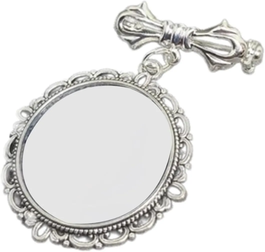 Customizable Wedding Picture Pin Photo Frame Lapel Pin Lacy Oval Shape Brooch Jewelry for Christmas
