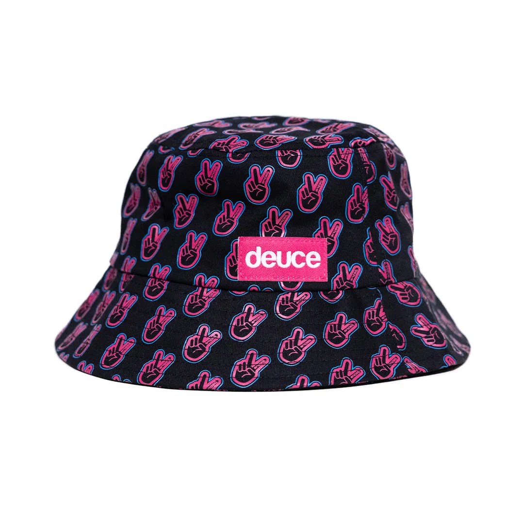 Deuce Peace Bucket Hat | Miami Vice Black