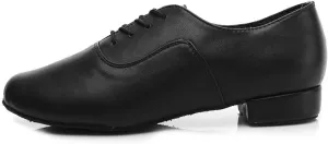DKZSYIM Men's Latin Dance Shoes Professional Ballroom Tango Waltz Performance Standard Modern Dancing Shoes,Model Men Shoes