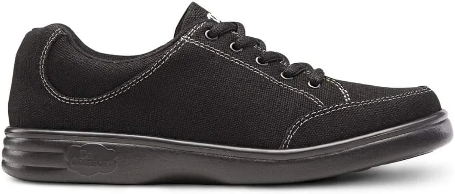 Dr. Comfort Riley Women's Therapeutic Extra Depth Athletic Shoe Canvas Lace-up
