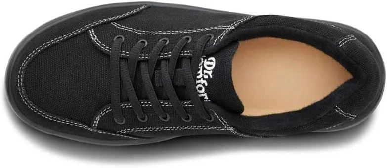 Dr. Comfort Riley Women's Therapeutic Extra Depth Athletic Shoe Canvas Lace-up