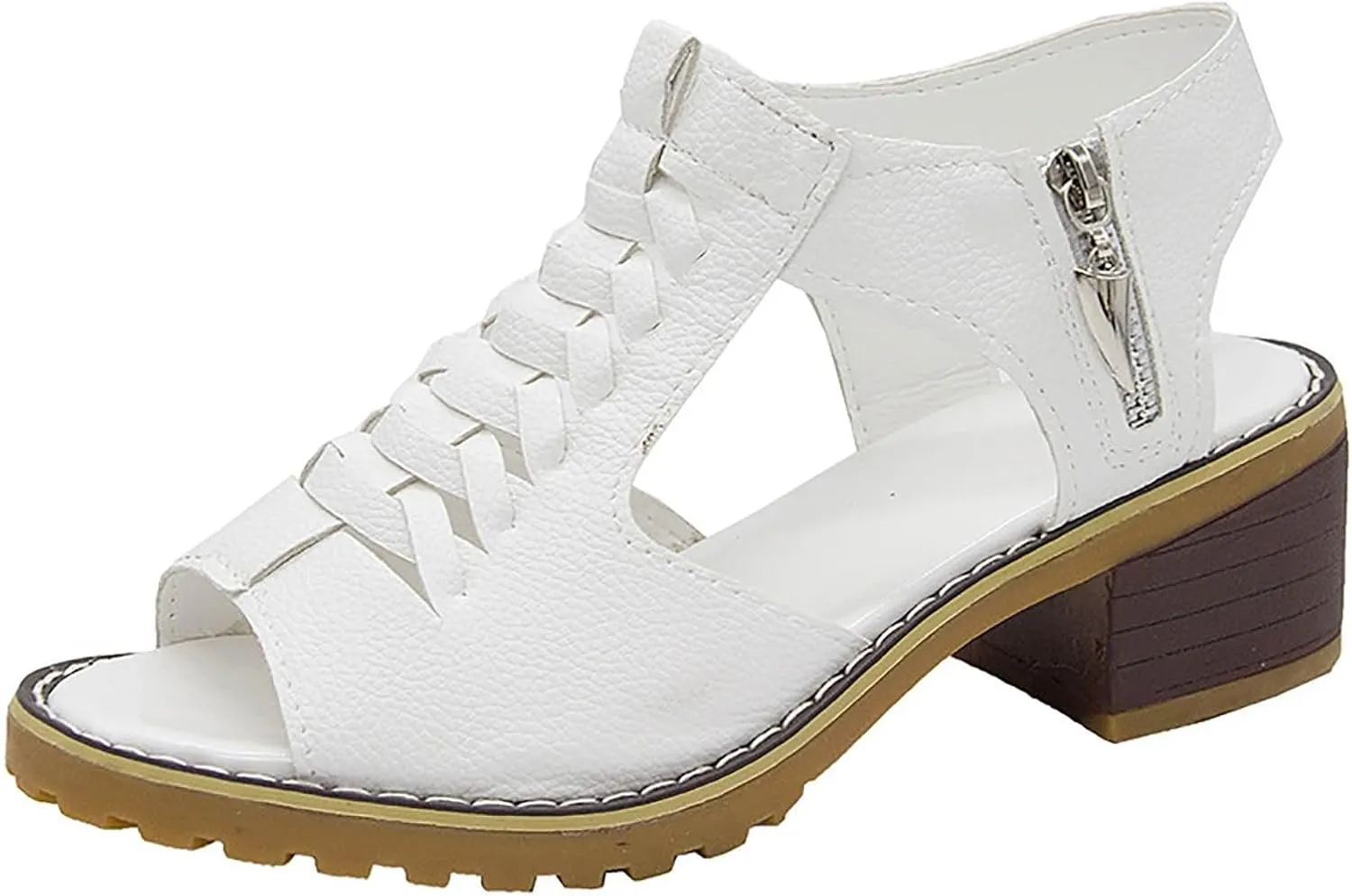 Eduavar Womens Sandals Casual Beach Summer Wedge Dressy Platform Sandals Open Toe Comfortable Arch Support Walking Shoes