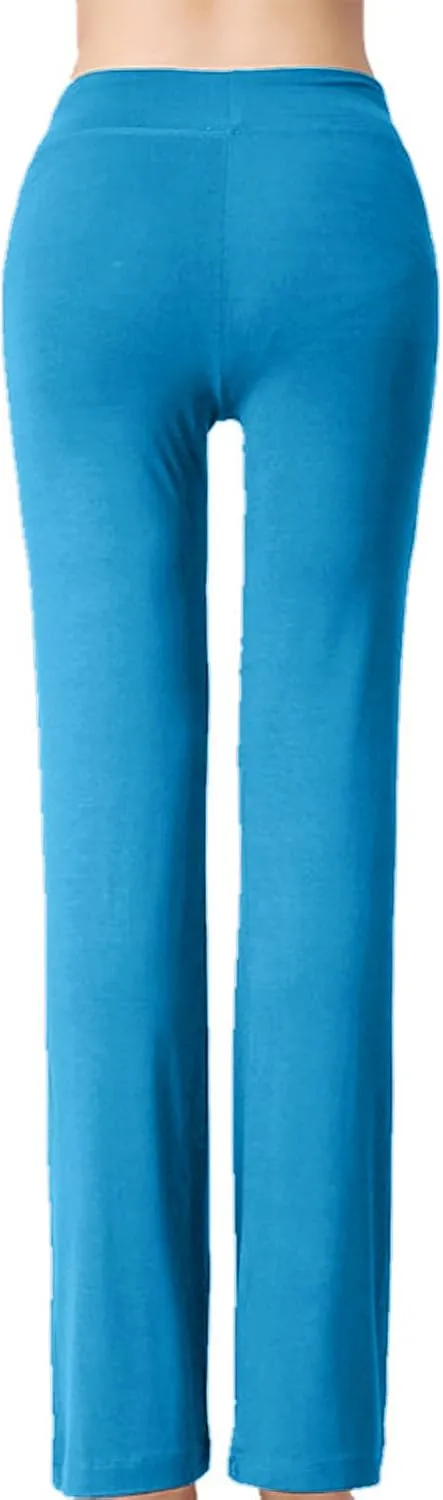 Flared Leggings for Women Drawstring High Waisted Flare Bootcut Yoga Pants Lounge Soft Wide Leg Pajama Pants