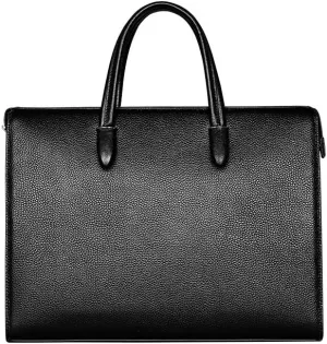 French Genuine Leather Men's Handbag Computer Bag Business Men's Briefcase ffor Commuting Travel Business